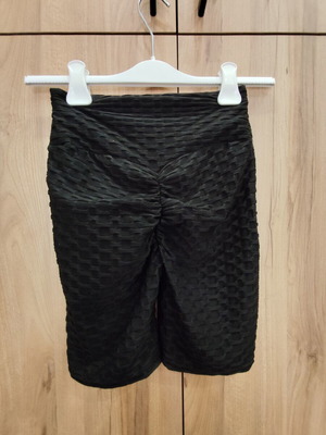 Leggings made in Italy black like new, size M