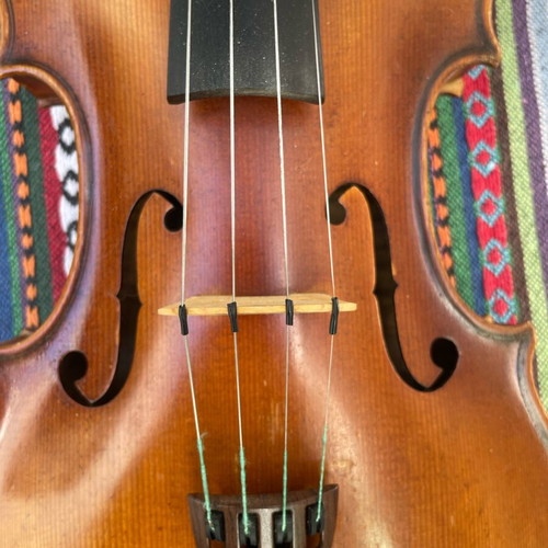 Handmade old violin 4/4 with case and bow new