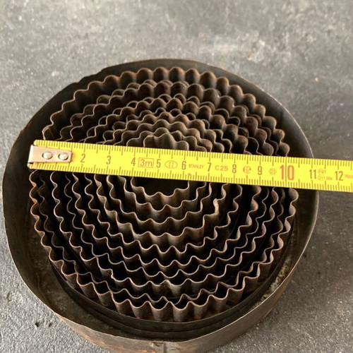 Old pastry mold used
