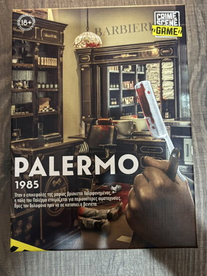 Palermo 1985 Crime Scene puzzle game like new