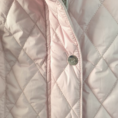 Pink Toi&Moi Vest new, size Small with silver zipper and buttons