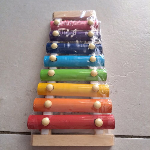 Wooden toy set 5 in 1 new for learning colors and shapes