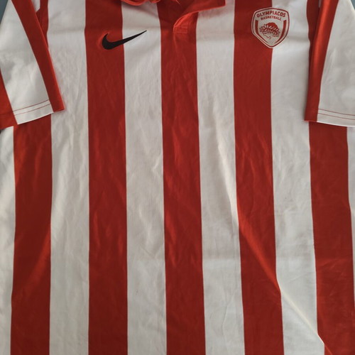 Olympiacos Nike Basketball Jersey used, authentic Dri-Fit XL