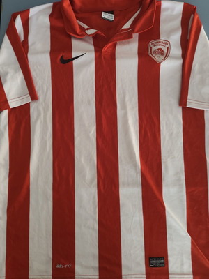 Olympiacos Nike Basketball Jersey used, authentic Dri-Fit XL