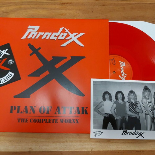 Paradoxx Plan of the Attak limited red vinyl new/unplayed