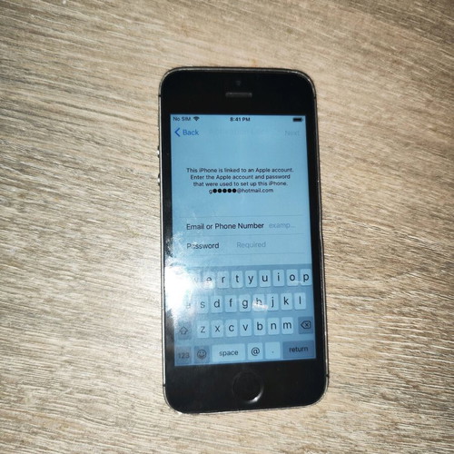 Iphone 5s used for parts or bypass, 32GB, 89% battery health