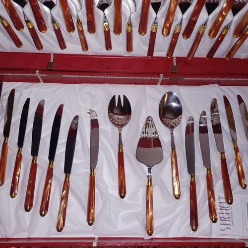 Cutlery set new in bag 18/10 stainless steel