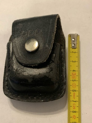 Zippo lighter case used