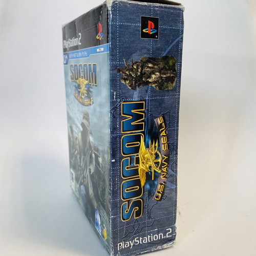 Socom US Navy Seals PS2 game with headset, used, English