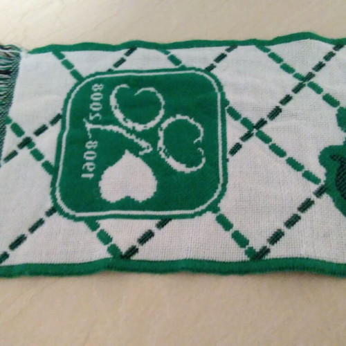 Panathinaikos 100 Years Anniversary Scarf like new, authentic