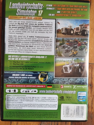 Farming Simulator 2017 PC used, full version