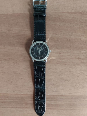 D&G wristwatch women's used, black color