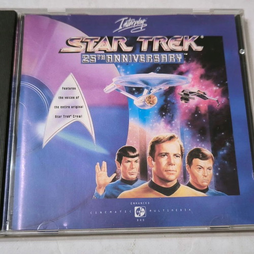 Star Trek 25th Anniversary PC game like new, adventure