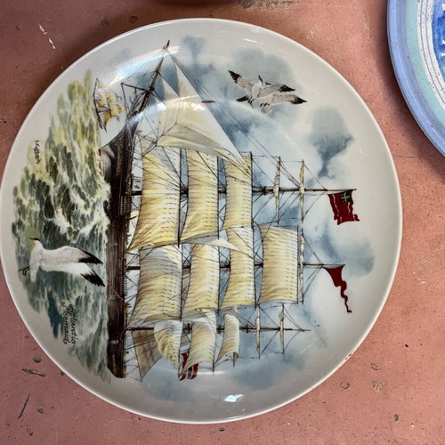 Sailing ship plate Ionia like new