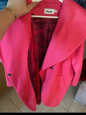 Toi Moi pink coat like new, size M/L