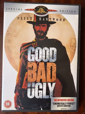 Ο καλός ο κακός και ο άσχημος DVD σαν καινούργιο με ελληνικούς υπότιτλους