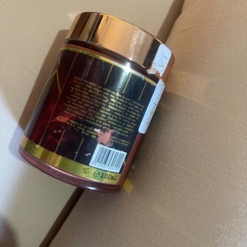 Red Mask Extraordinary used with red clay La Vie En Rose by Dimitra Katsafadou