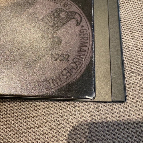 Coin collection folder euro used