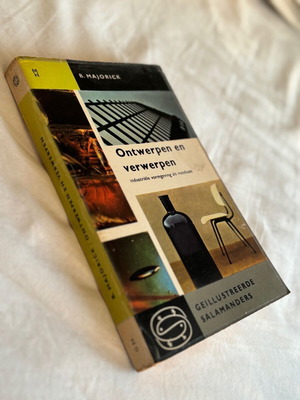 Ontwerpen en verwerpen book used, industrial design, 1959 edition