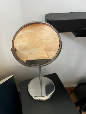 IKEA TRENSUM double-sided tabletop mirror like new, stainless steel