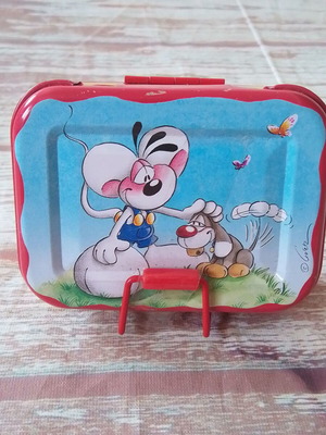 Metal box Diddl Depesche used