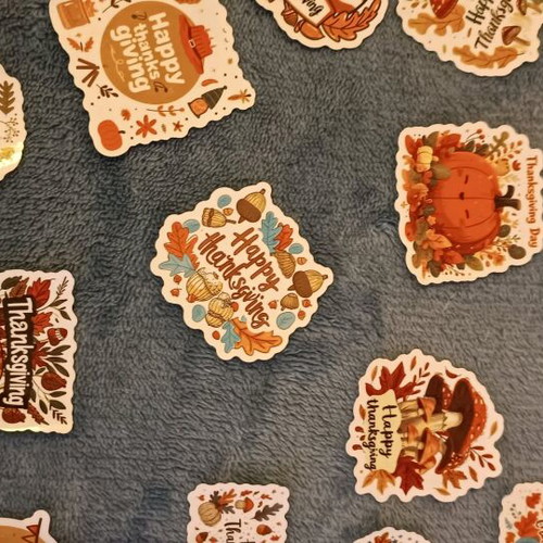 Thanksgiving sticker collection new, 24 pieces