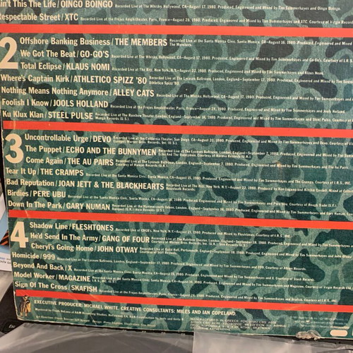 Urgh! A Music War 2xLP used, punk