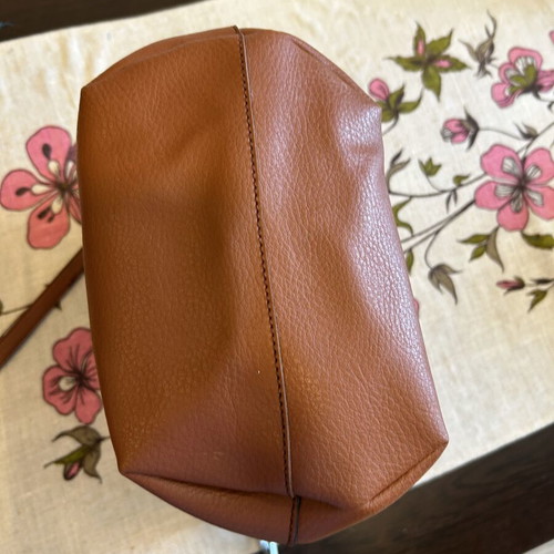OVS Woman Bucket Bag Brown Cognac Like New