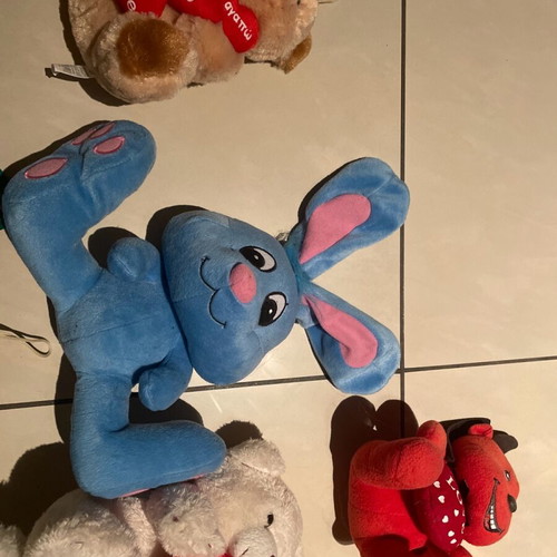 Plush toys used, pack