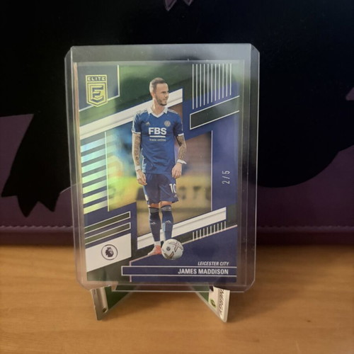 James Maddison Panini Donruss Elite green card new