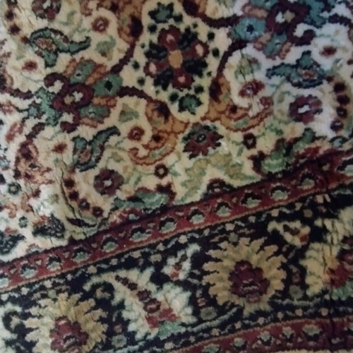 Vintage wool rug 2.55 x 1.55 Biokarpet
