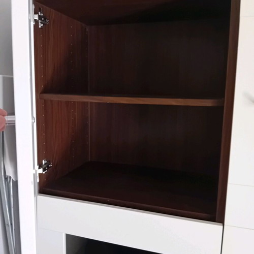 Ikea Besta bookcase cabinet composition, 6 doors