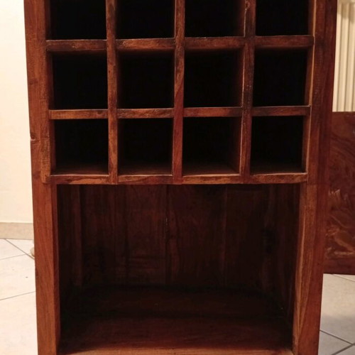 Rustic wine rack 16 slots used