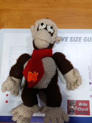 Donkey Kong Handmade Doll Crochet New