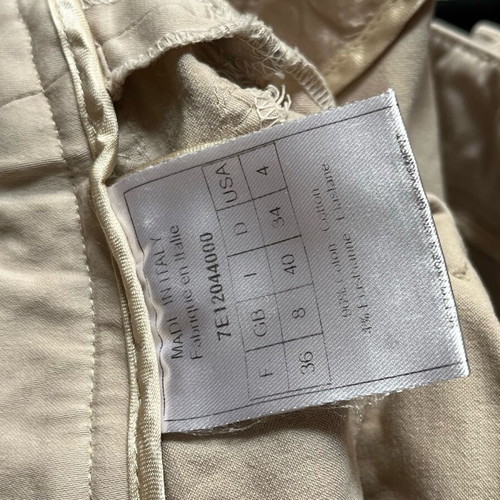 Dior women's beige pants like new, size S