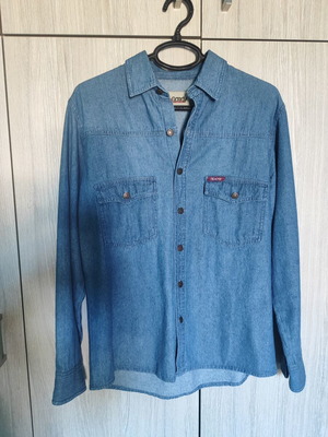 Vintage Denim Shirt Candy size M like new, light blue