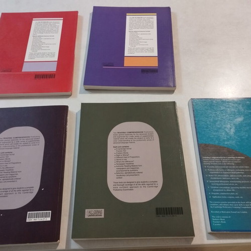 Cambridge Proficiency C2 Book and Audio Cassette Set new, 8 pieces
