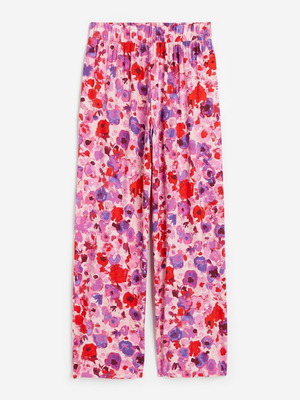 H&M Summer Floral Jersey Pants like new, size XL