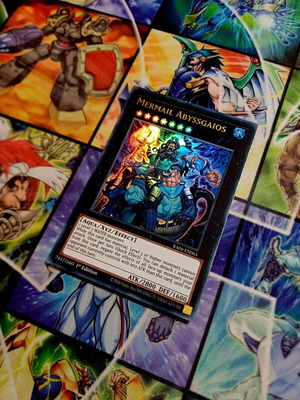 Mermail Abyssgaios RA04 Ultra Rare Yu-Gi-Oh! card