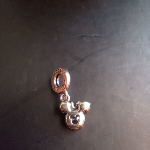 Minnie Mouse Pandora Charm like new, silver