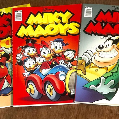 Miky Maous Kathimerinis issues 395-397 new, Siege State story