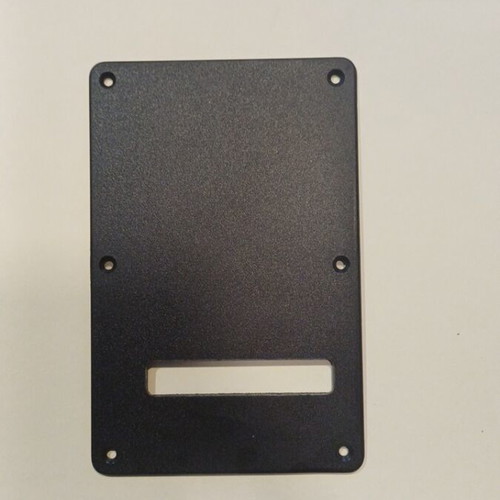 Electric guitar spring back plate, black