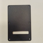 Electric guitar spring back plate, black