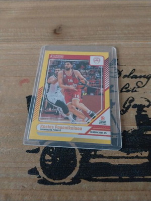 Kostas Papanikolaou Panini Euroleague card like new