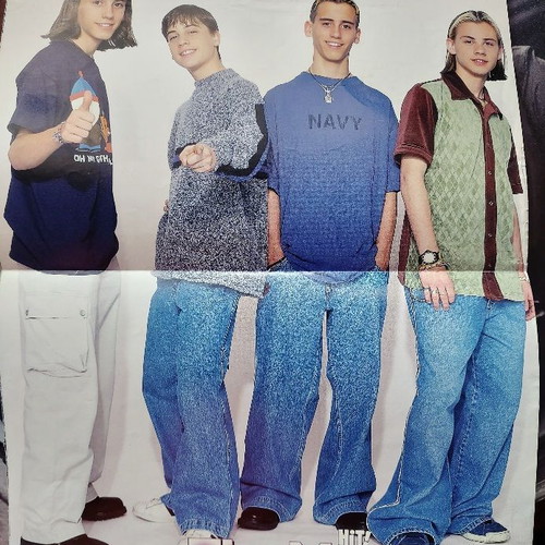 Backstreet Boys (Nick Carter) & The Moffatts poster like new