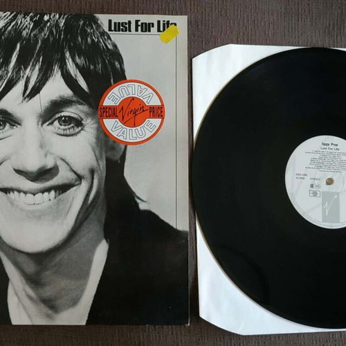Iggy Pop Lust For Life 1990 European vinyl record
