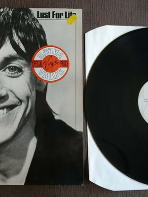 Iggy Pop Lust For Life 1990 European vinyl record