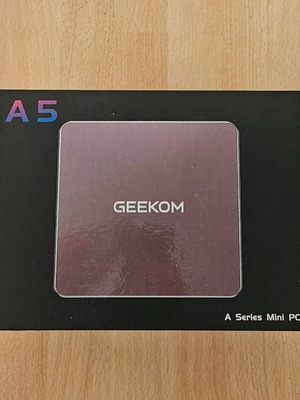 Geekom A5 Mini PC R7-5825U, 32GB RAM, 512GB SSD