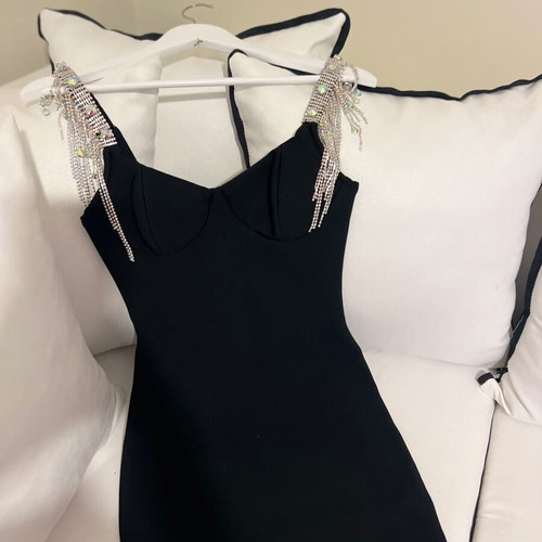 bella barnett black dress Bella Barnett Bandage Midi Dress  Shop USA