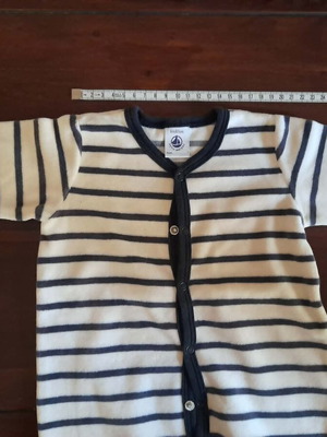 Φορμάκι φλις Petit Bateau 6 μηνών 67 εκ. σαν καινούργιο